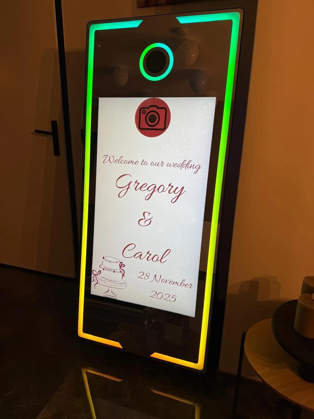 360 videobooth op bruiloft in Nieuwegein